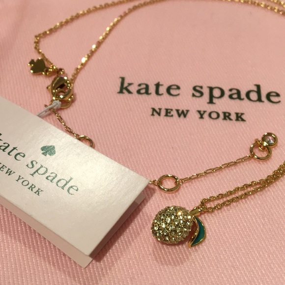 ♠️🍋Kate Spade🍋♠️Picnic Perfect 🍋 Mini Pendant - Picture 14 of 16